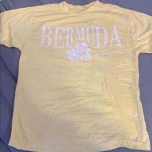 Light Yellow Bermuda shirt